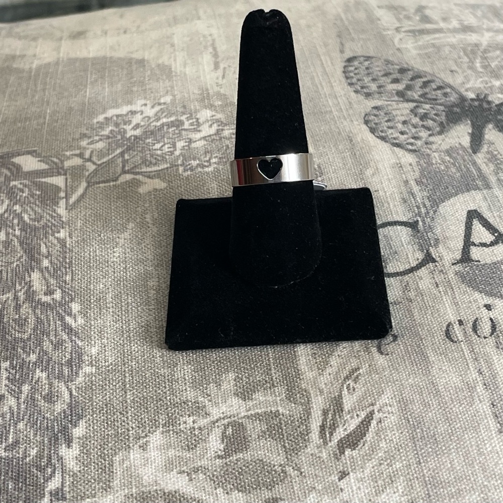 Silver Heart Ring